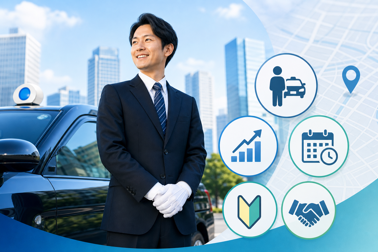 タクシー求人のおすすめは？どの会社が働きやすいか比較します