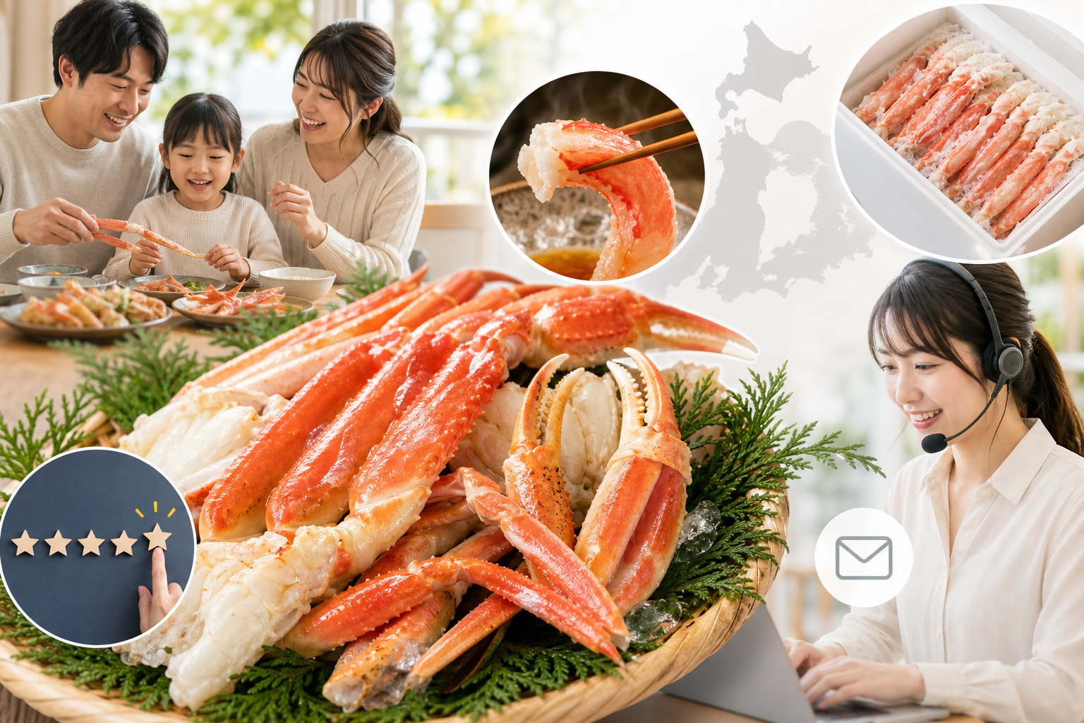 かに本舗の口コミ、評判は？安くておいしいお店はどこ？お問い合わせとは？